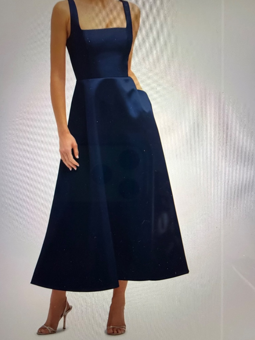 Dressy Collection Classic Square Neck Occassion Dress